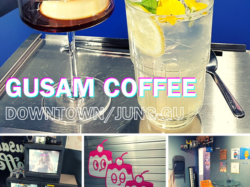 Gusam Coffee and Pudding Cafe (구삼커피) – downtown/Jung-gu